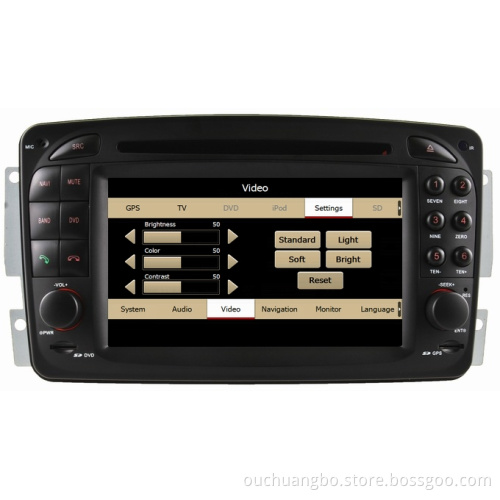 Ouchuangbo Car Navigation DVD for Mercedes Benz CLK W209 /Benz CLS W219 GPS Sartnav TV